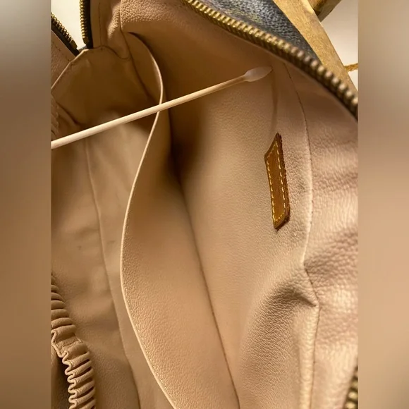 Louis Vuitton Monogram Vintage Pouch Clutch Cosmetic Accessories Bag Large 28 CM - Picture 6 of 12